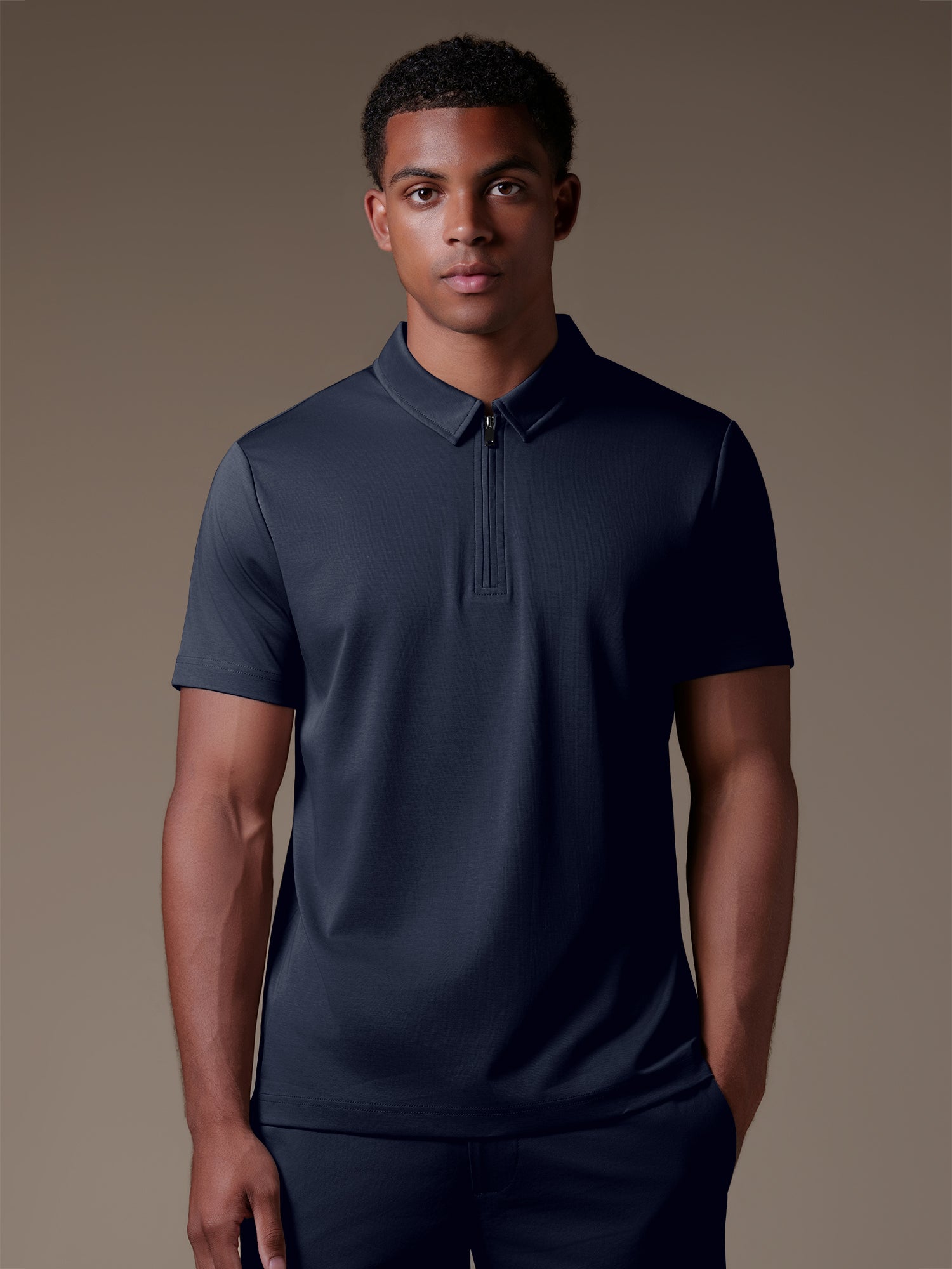 Lux Zipper Set - Navy
