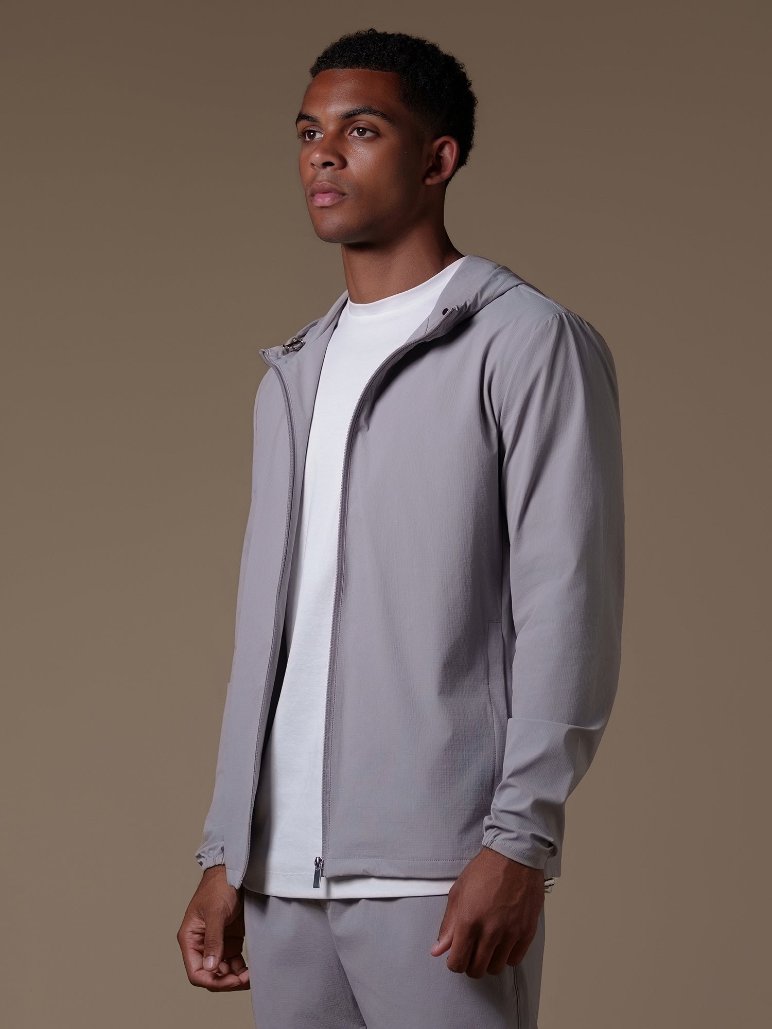 Tech Windbreaker - Grey