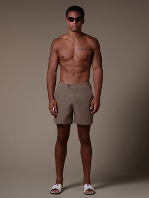 Lux Swim Short - Mocca