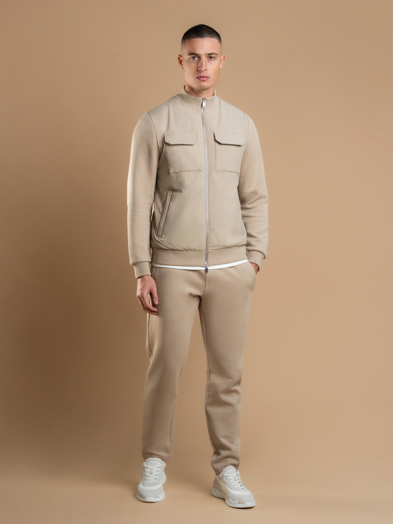 Hybrid Jogger - Beige