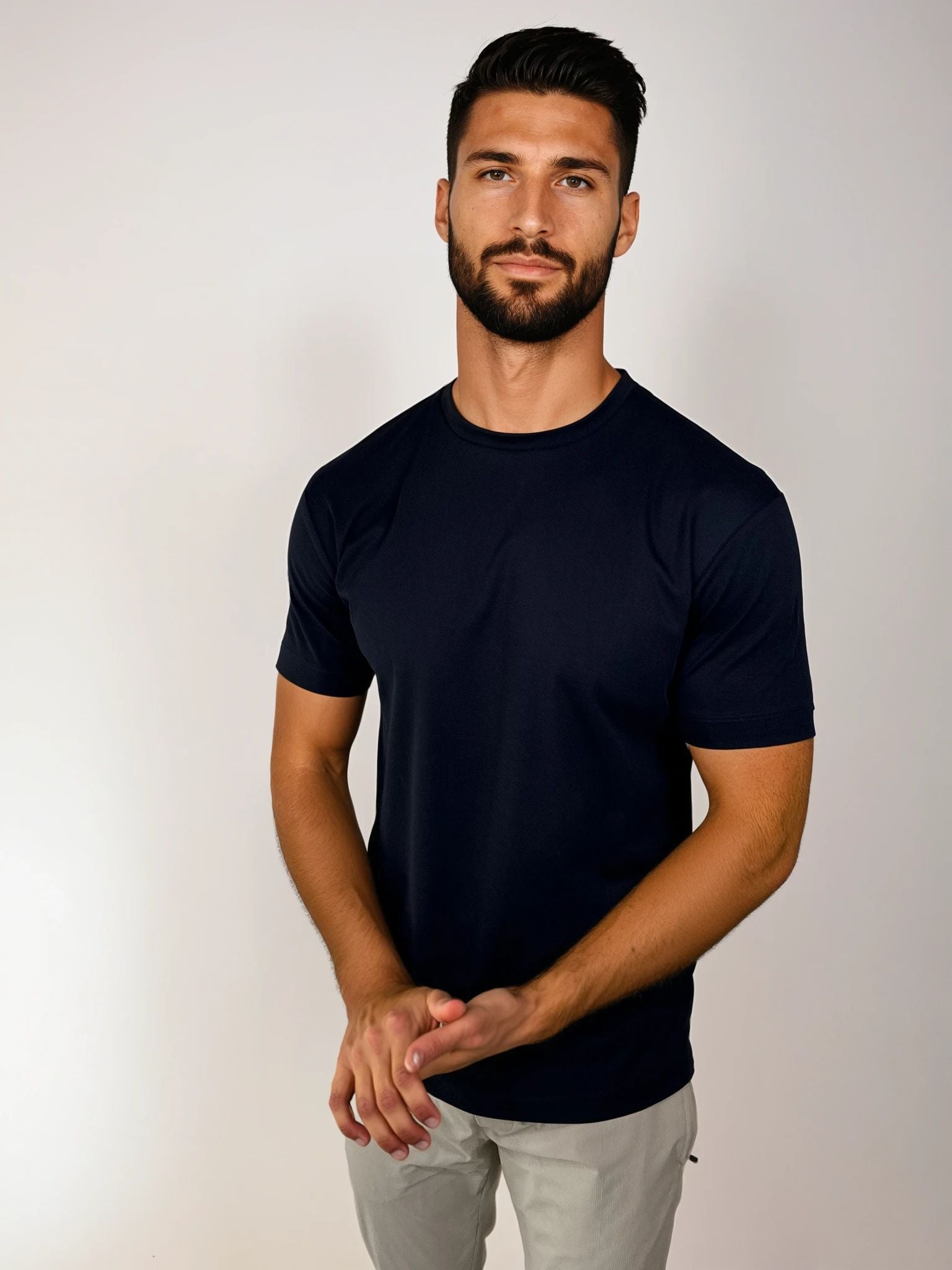 Essential Lux T-Shirt - Marineblau