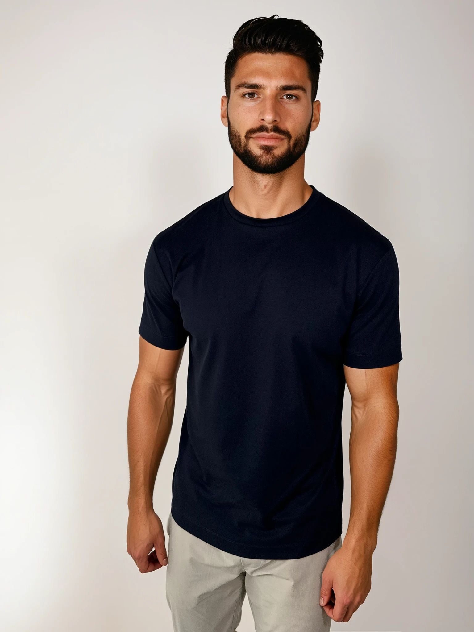 Essential Lux T-Shirt - Marineblau