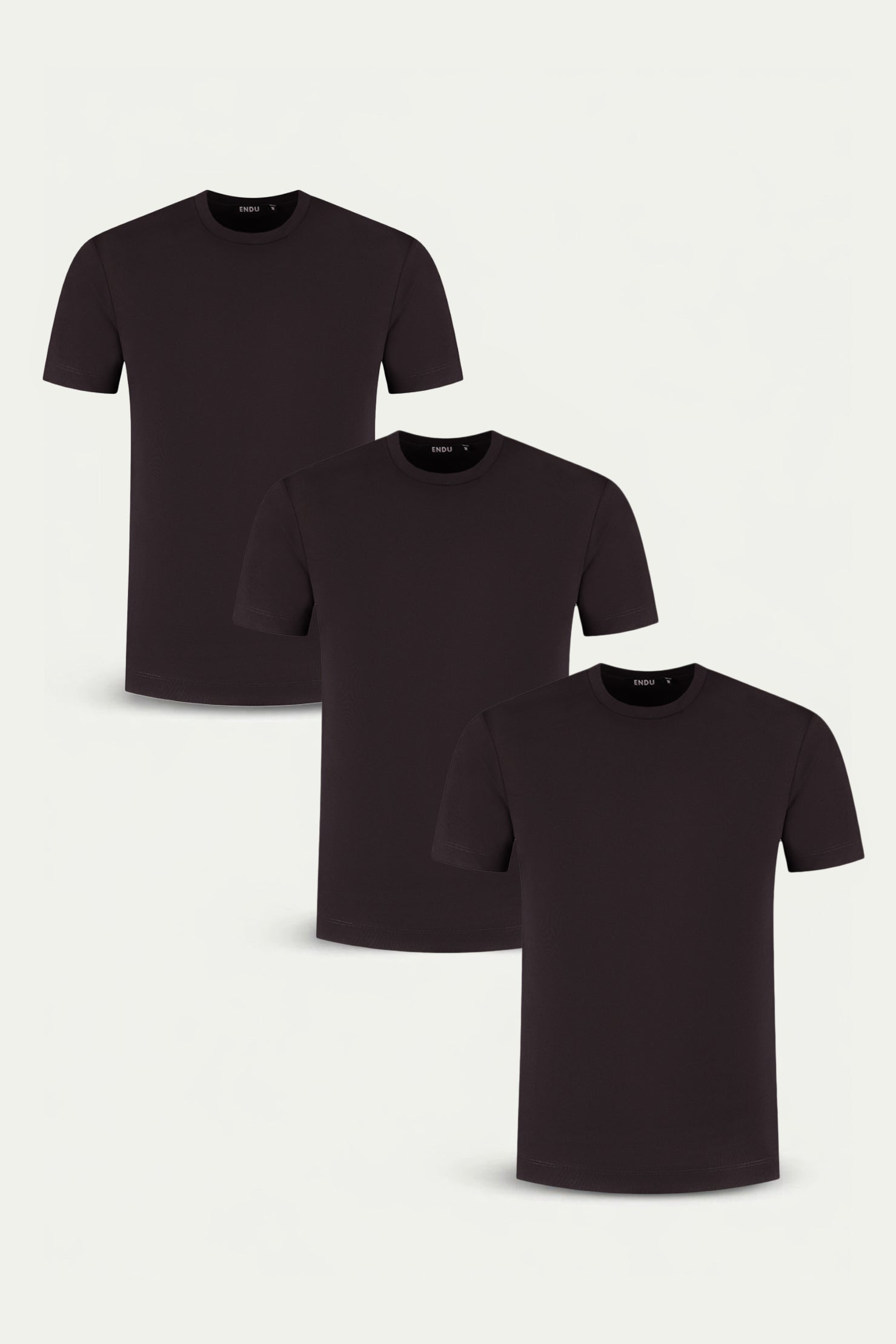 Essential Lux T-Shirt - 3-Pack - Black