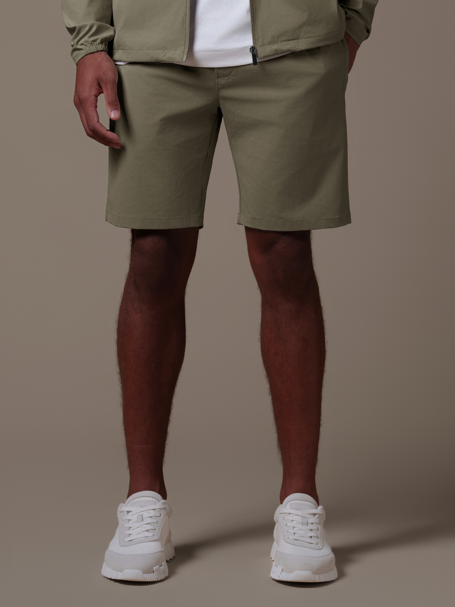 Tech Windbreaker Set - Olive