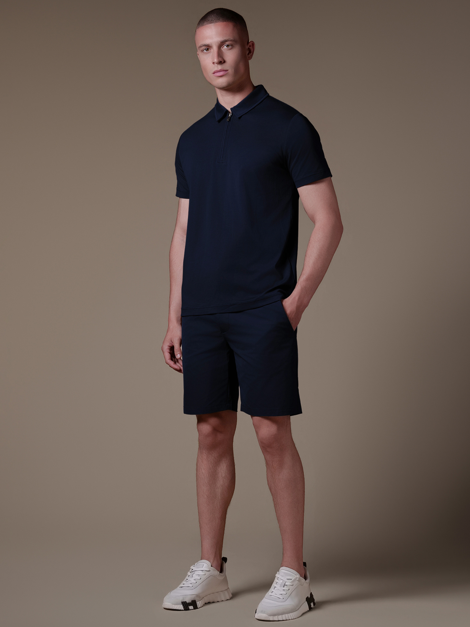 Lux Zipper Set - Navy