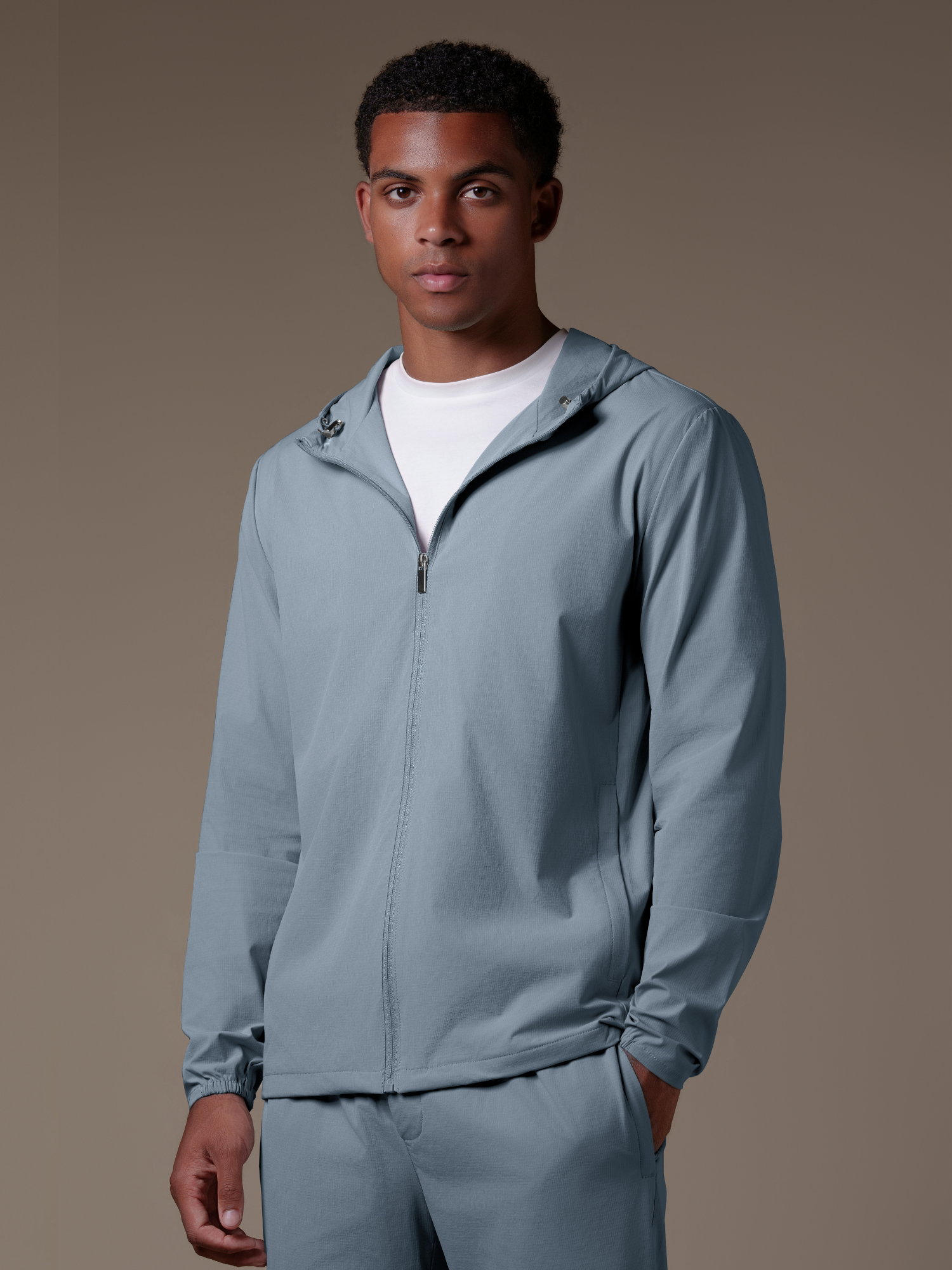 Tech Windbreaker Set - Ocean Blue