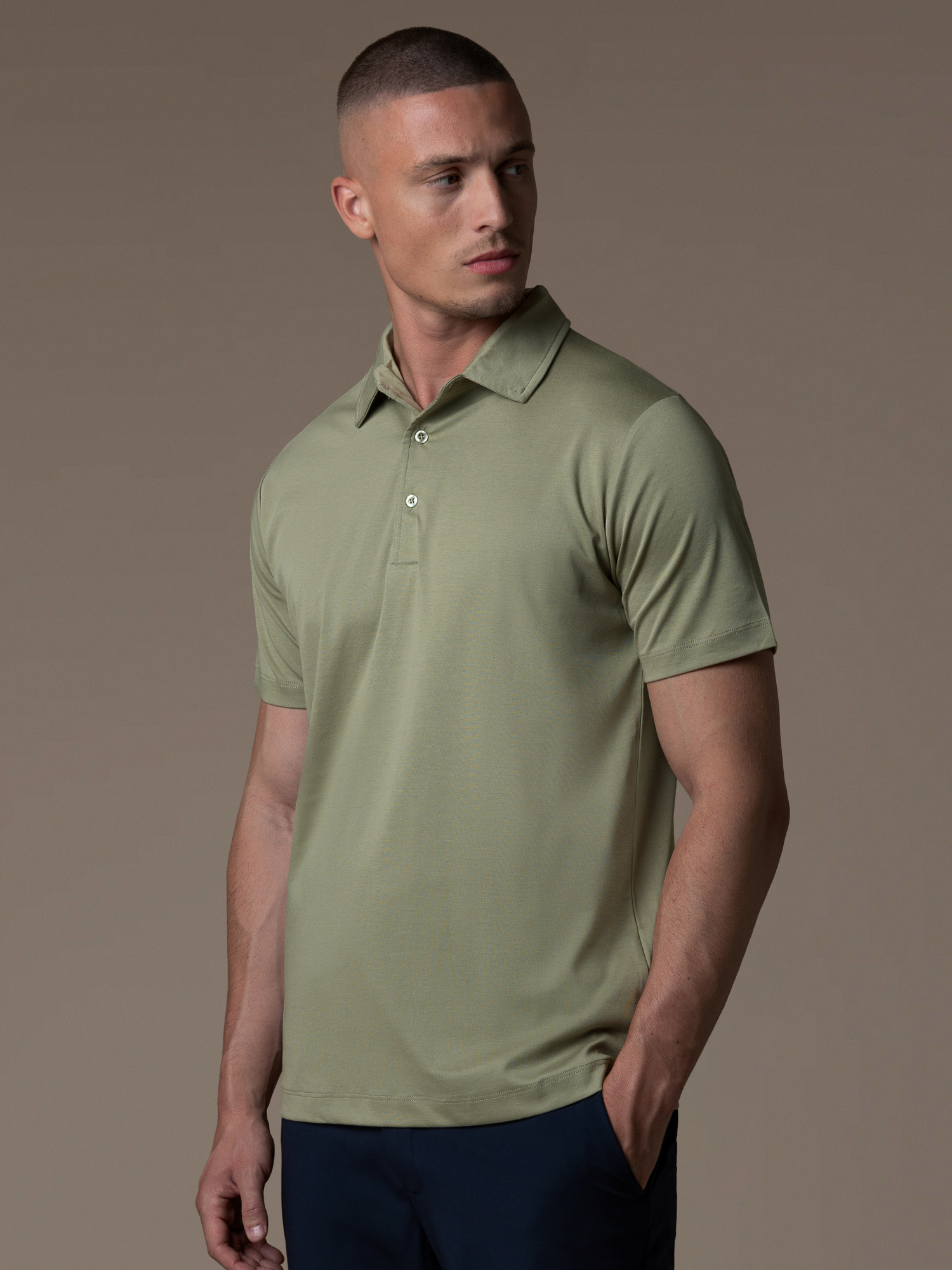 Lux Polo - Olive