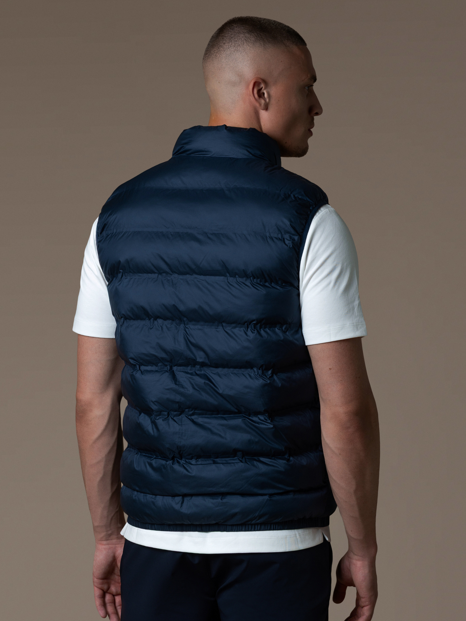 Tech Puffer Gilet - Navy