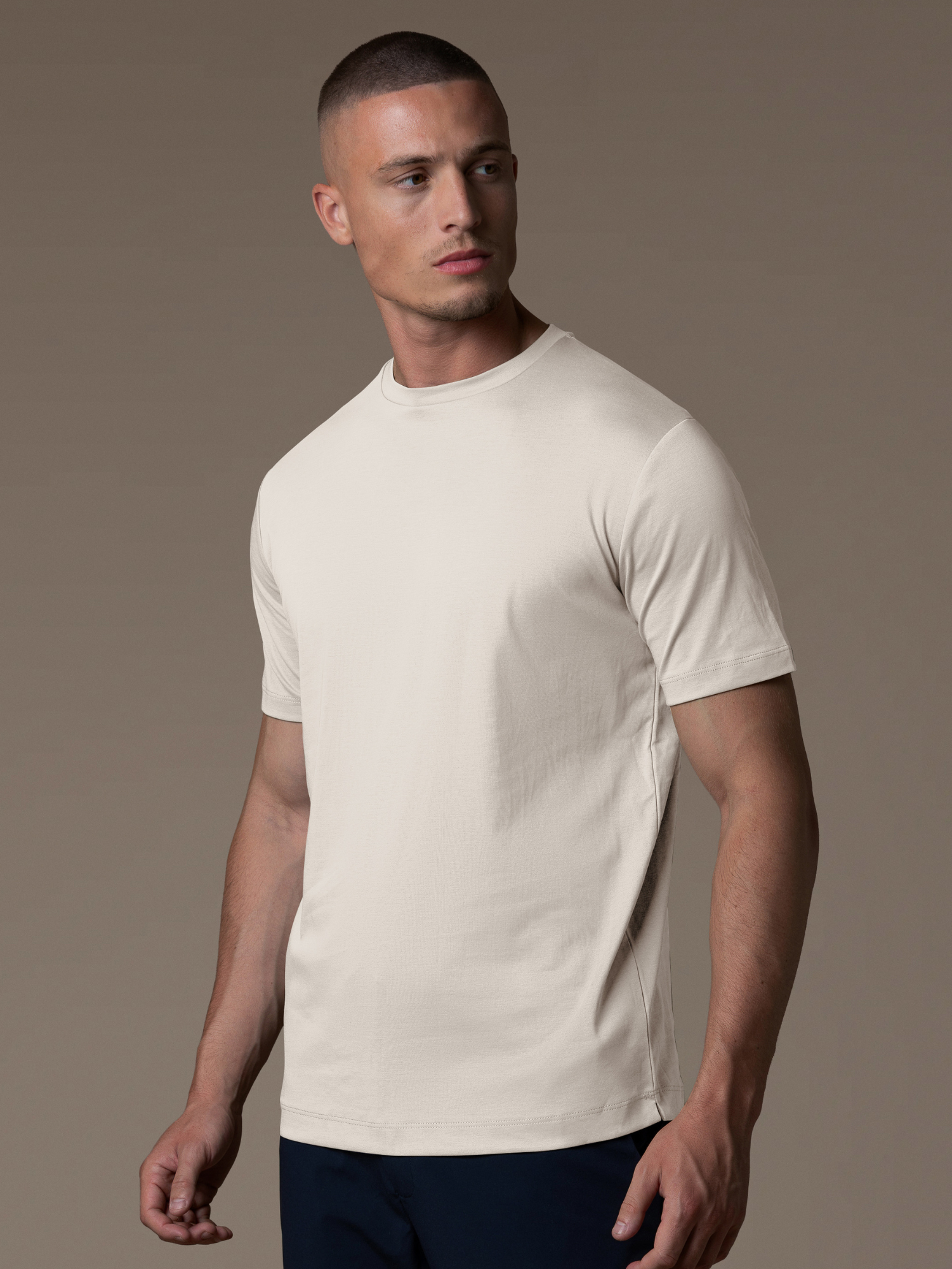 Essential Lux T-Shirt - Beige
