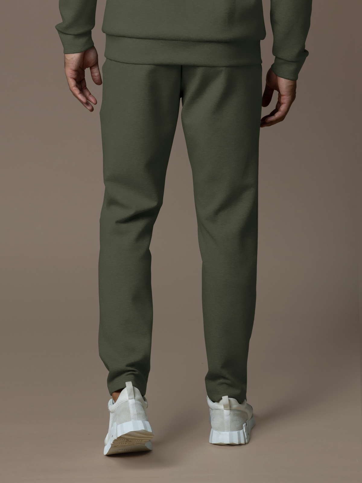 Essential Interlock Flow Jogger - Forest Green