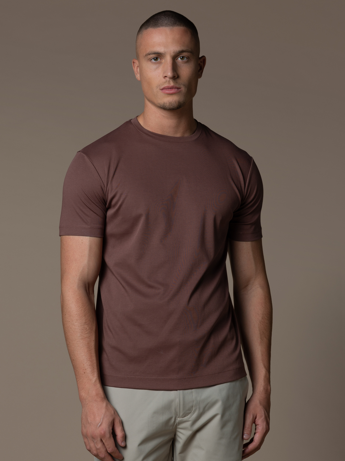 Essential Lux T-Shirt - Maroon