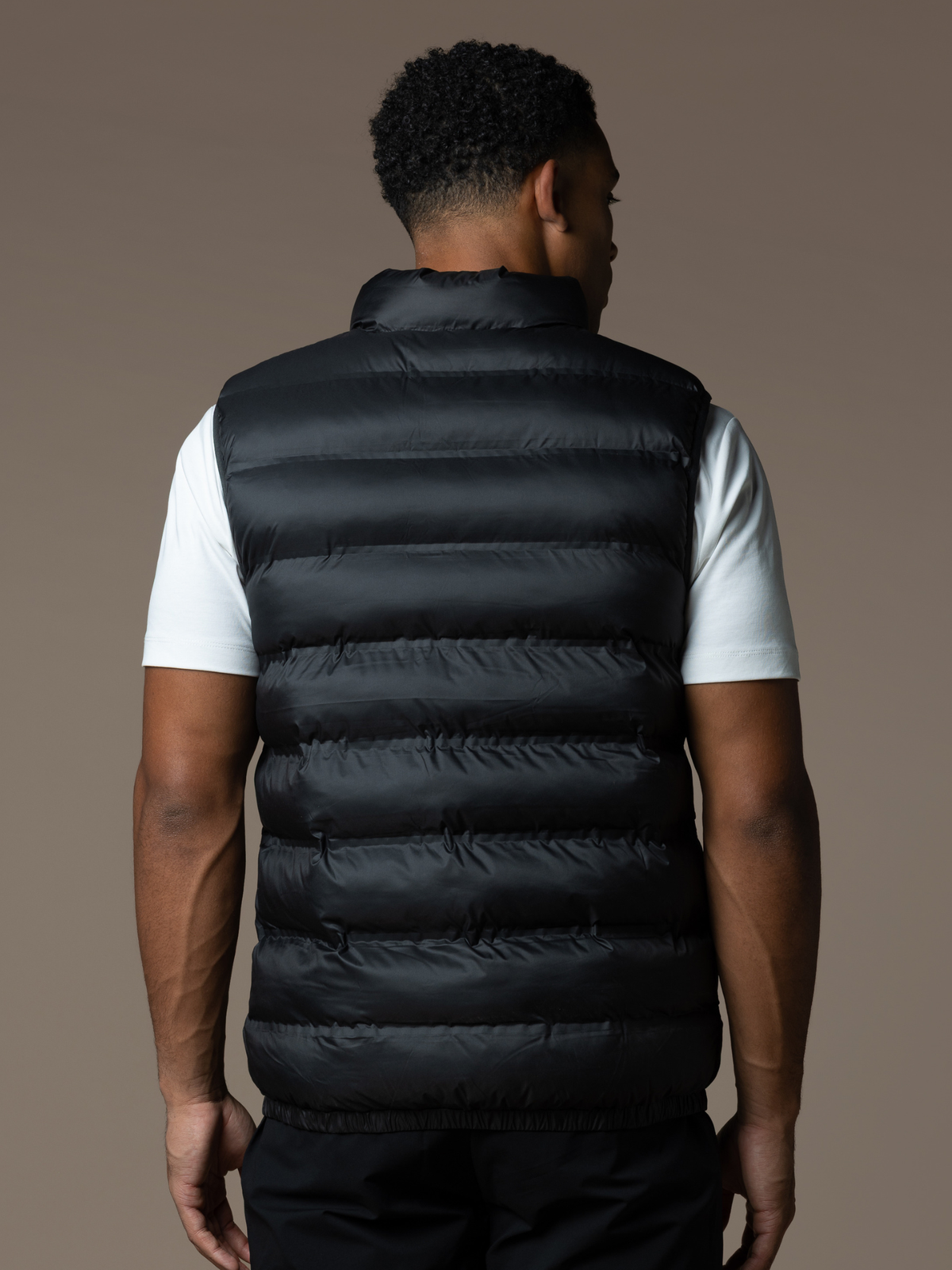 Tech Puffer Gilet - Black