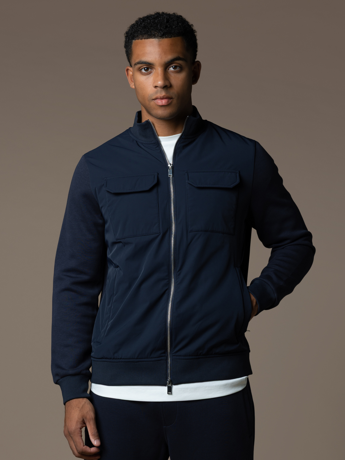Hybrid Jacket - Navy