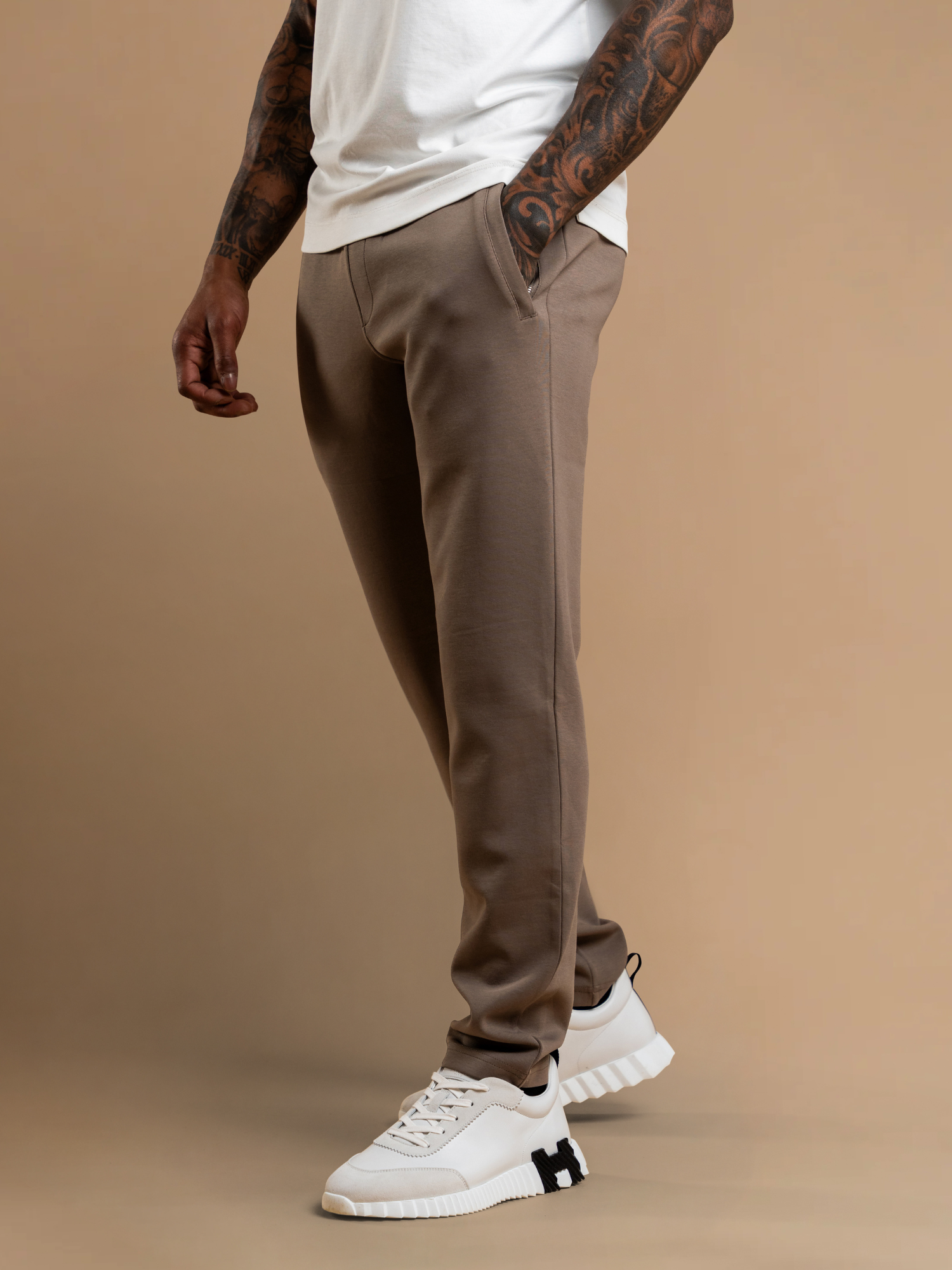Interlock Flow Jogger - Taupe