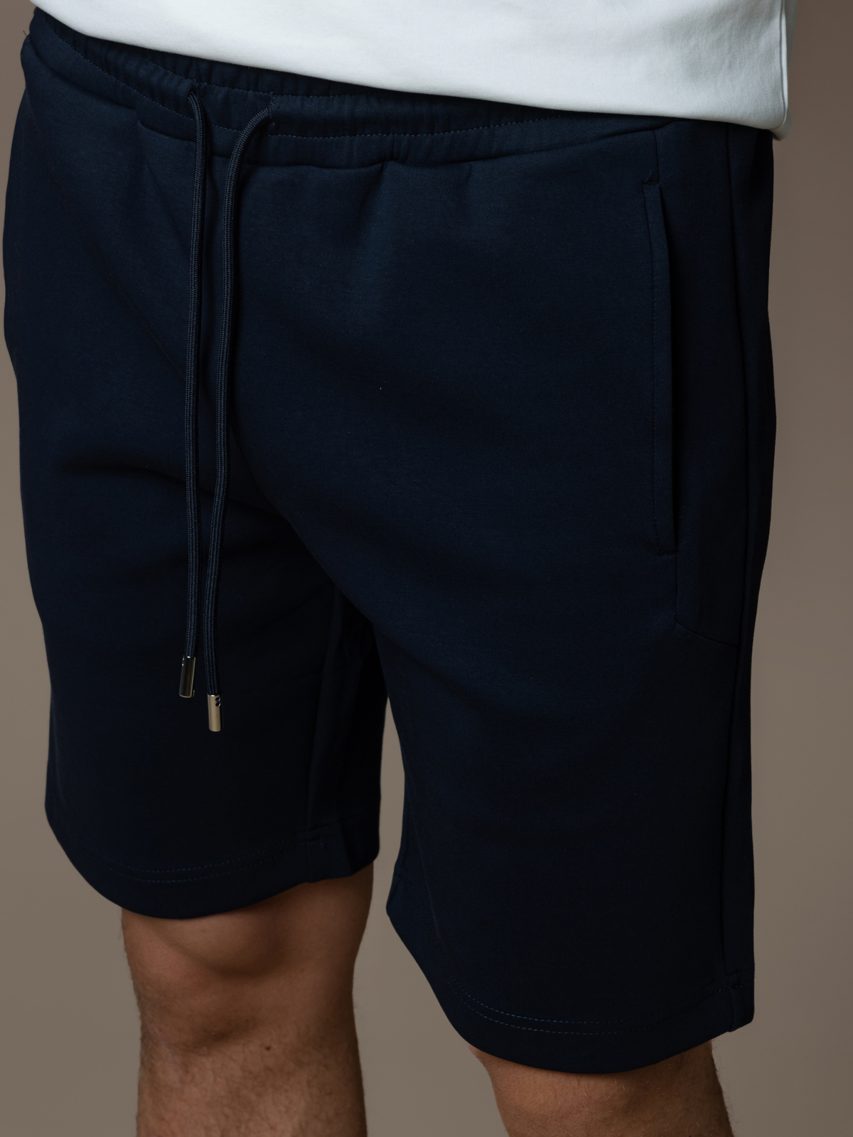 Interlock Flow-shorts - Marinblå