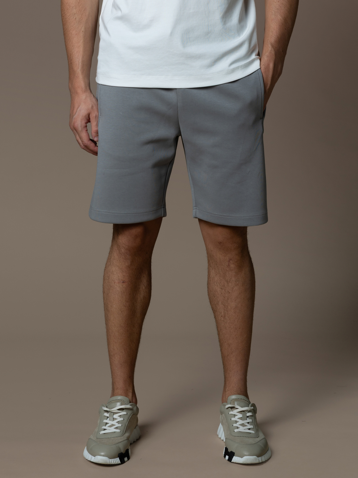 Interlock Flow-shorts - Grå