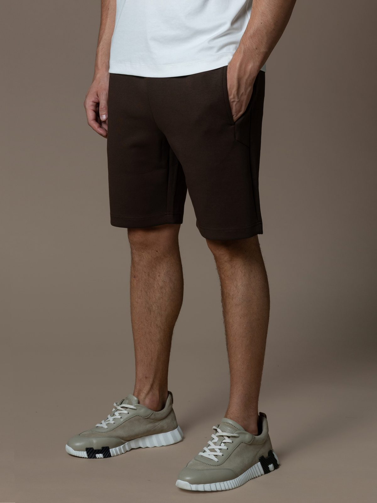 Interlock Flow-shorts - Brun