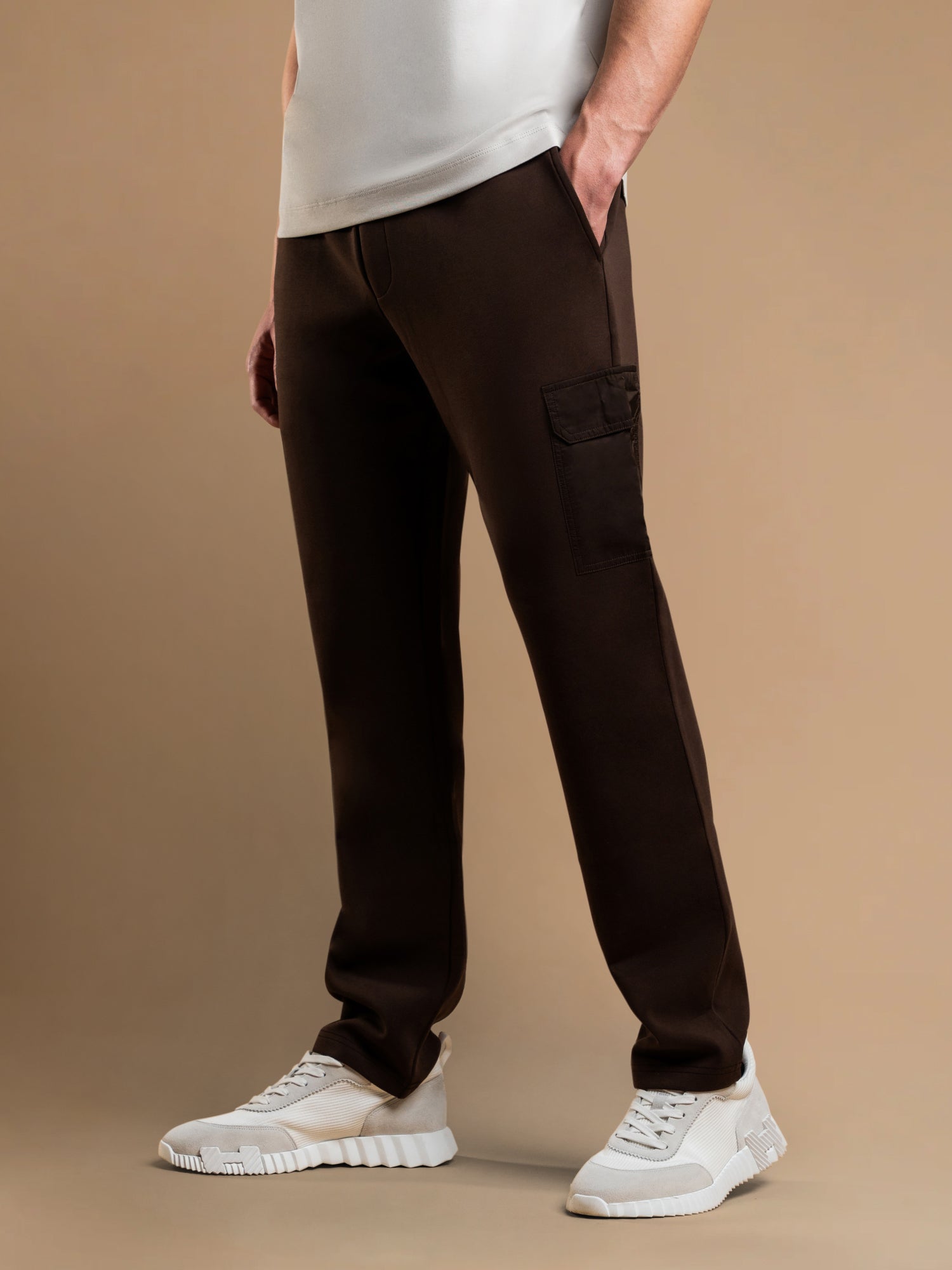 Hybrid Flow Cargo Jogger - Brown