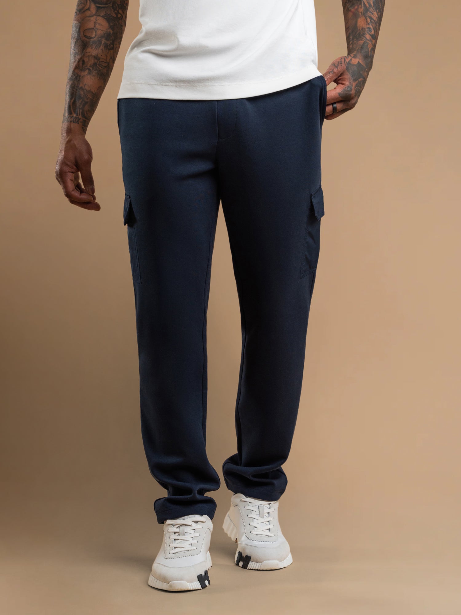 Hybrid Flow Cargo Jogger - Navy
