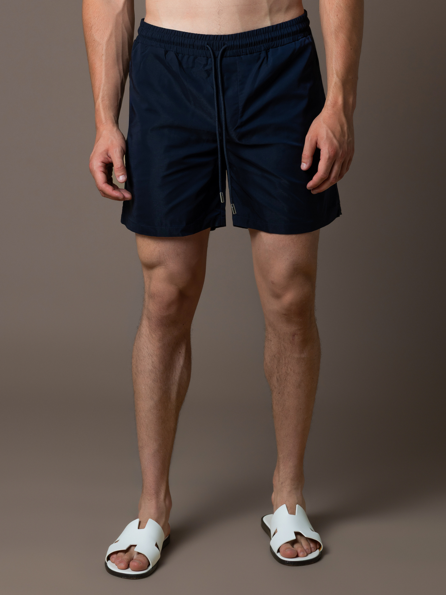 Zip Swim Short - Navy