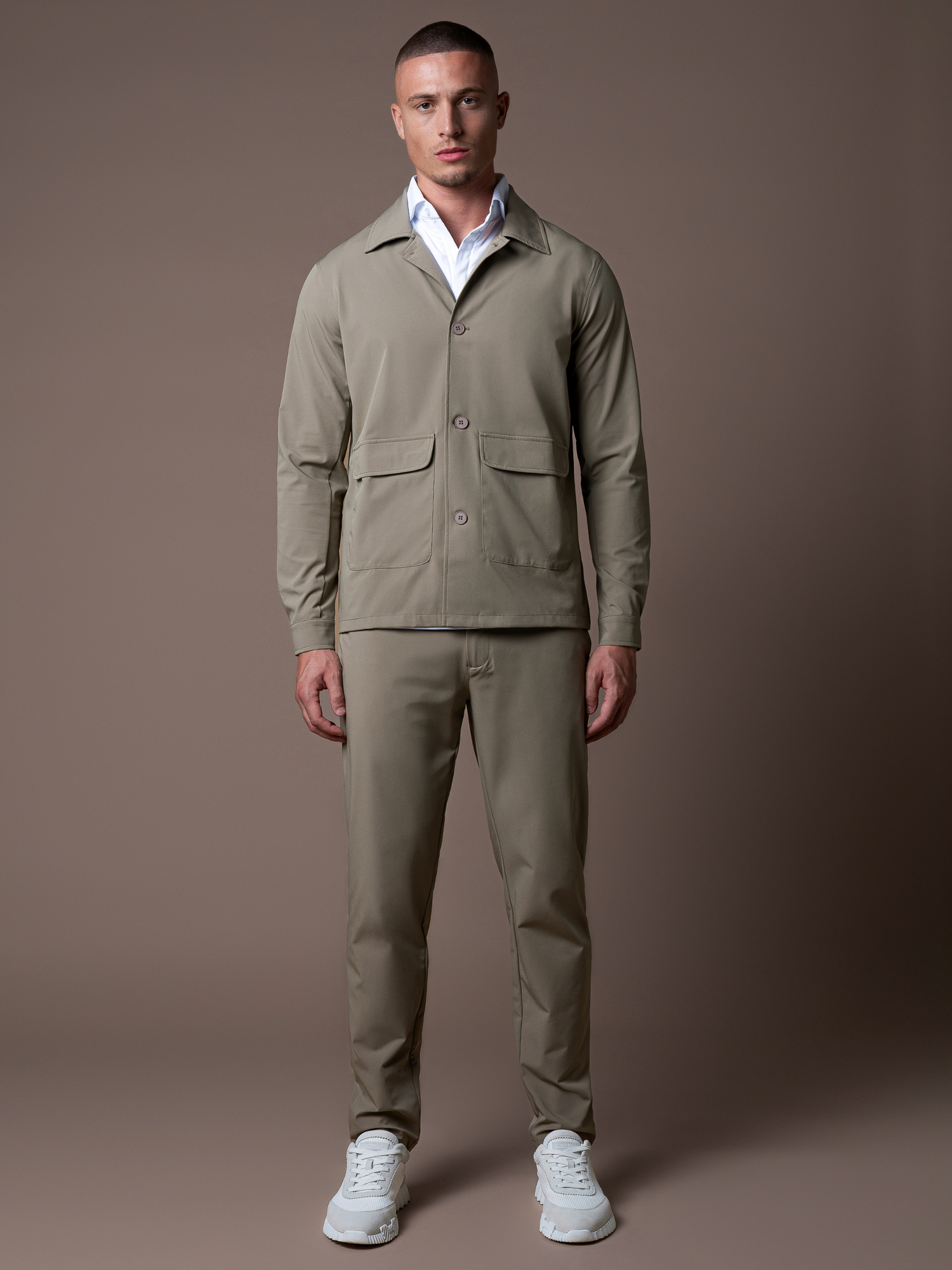 Velo Suit - Taupe