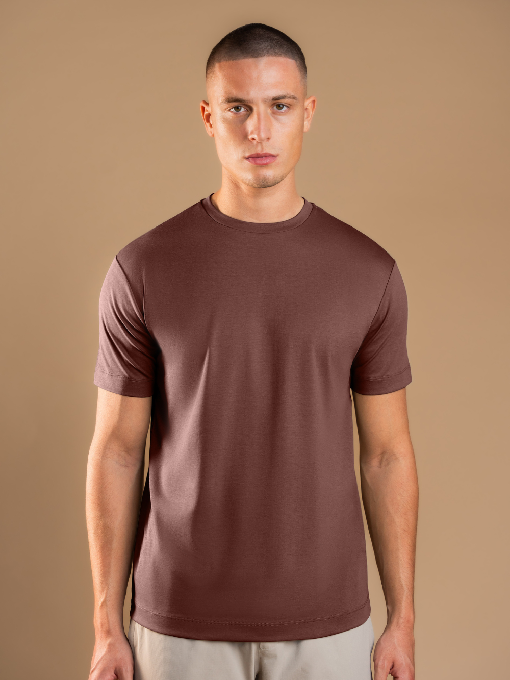 Essential Lux T-Shirt - Maroon