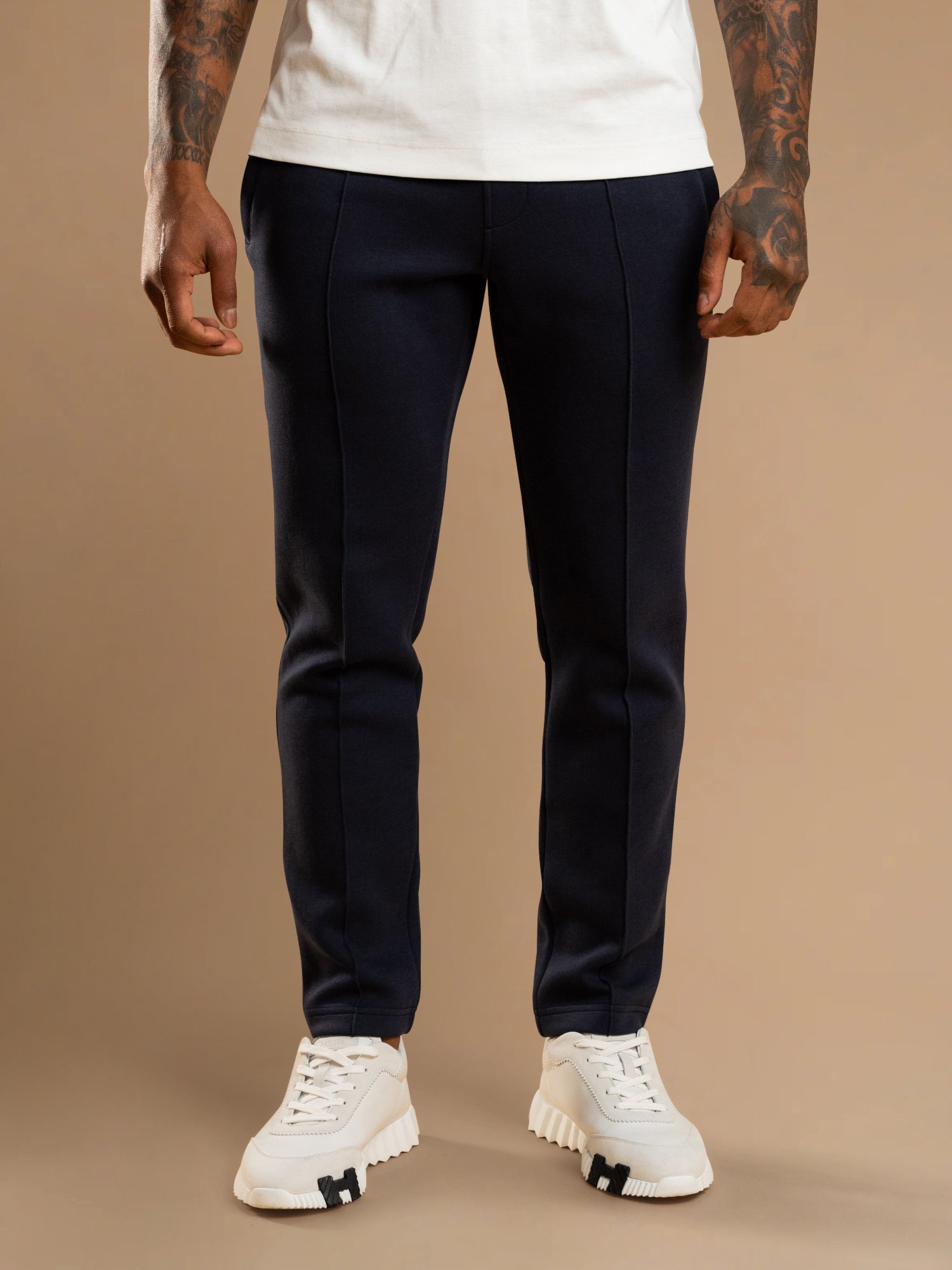 Essential Interlock Jogger - Navy