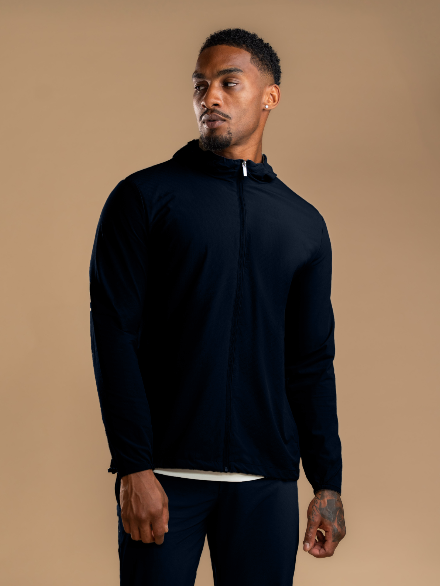 Tech Windbreaker - Deep Navy