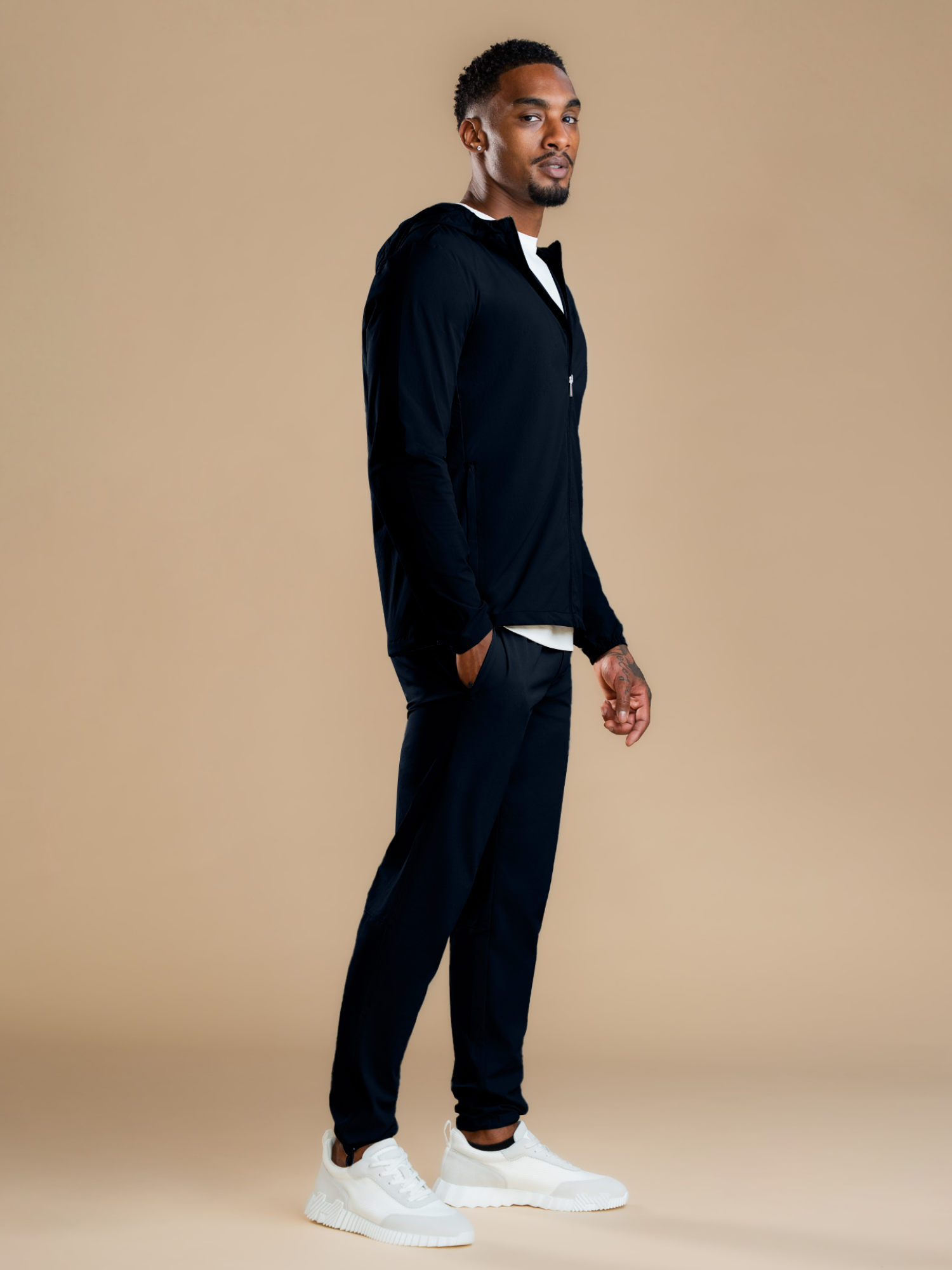 Tech Windbreaker - Deep Navy