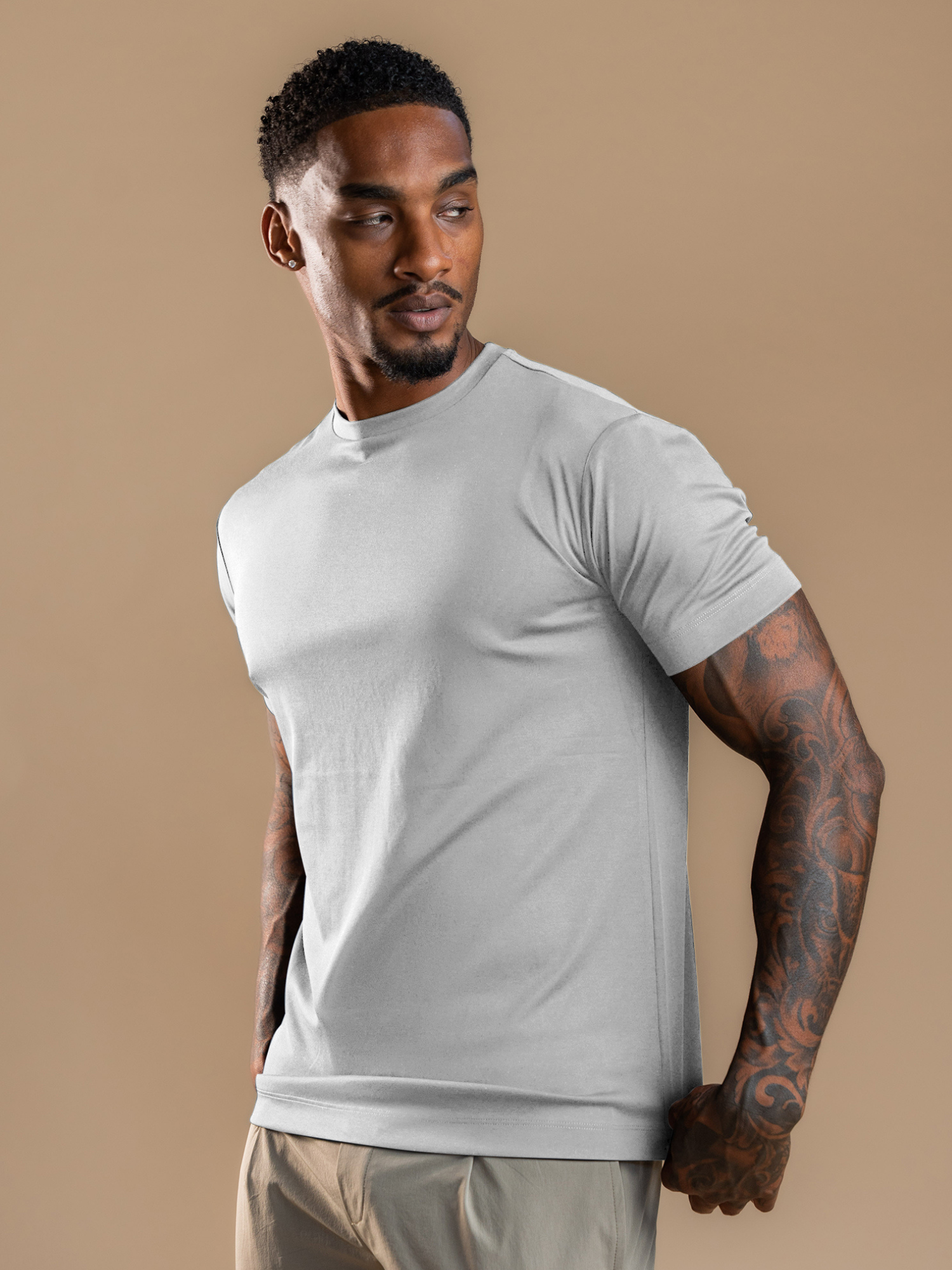 Essential Lux T-Shirt - Grey