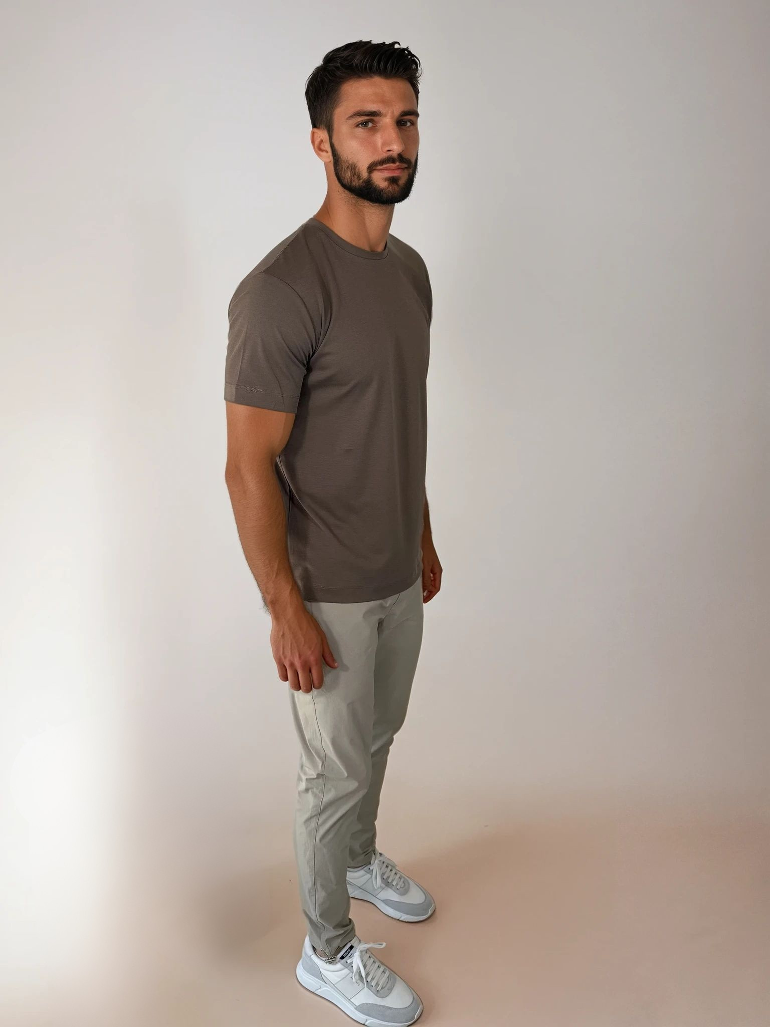 Maglietta Essential Lux - Mocca