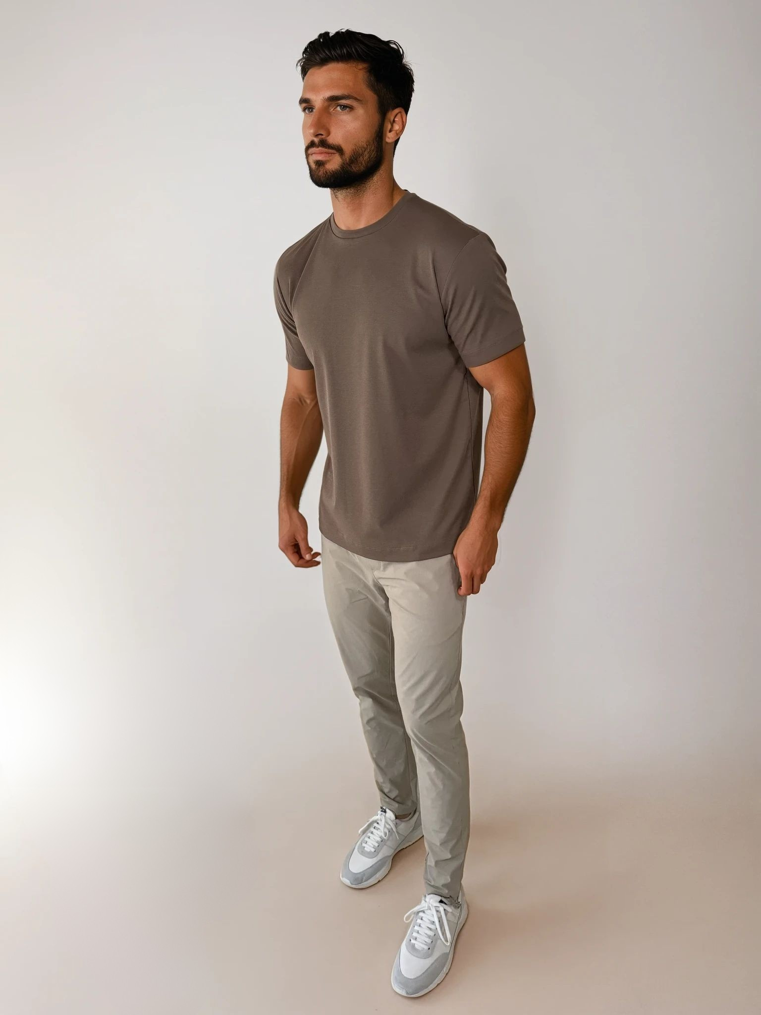 Maglietta Essential Lux - Mocca