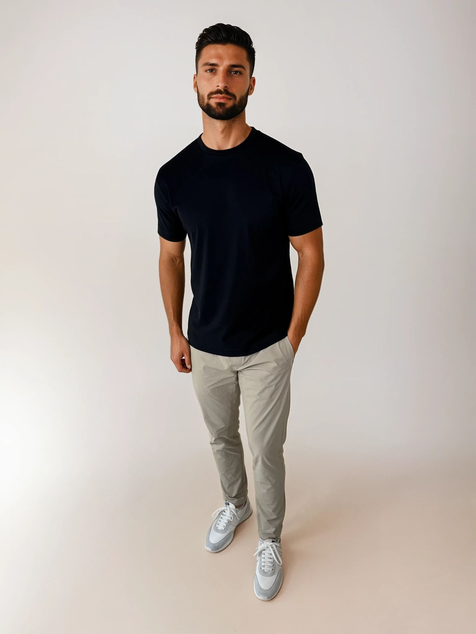 Essential Lux T-Shirt - Marineblau