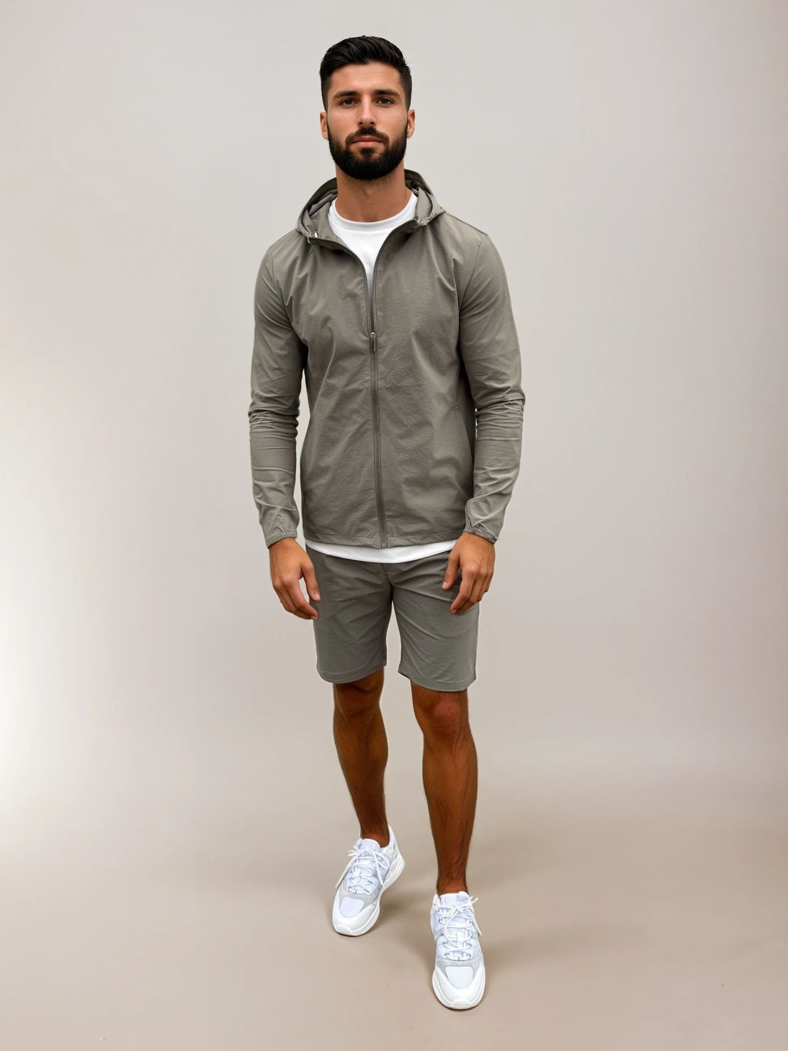 Tech Windbreaker Set - Olive