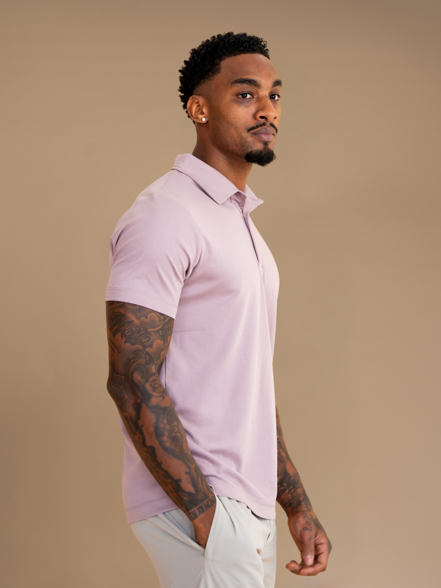 Lux Polo - Ash Rose