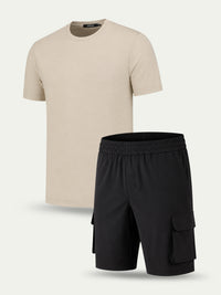 Essential Summer Set - Beige / Black