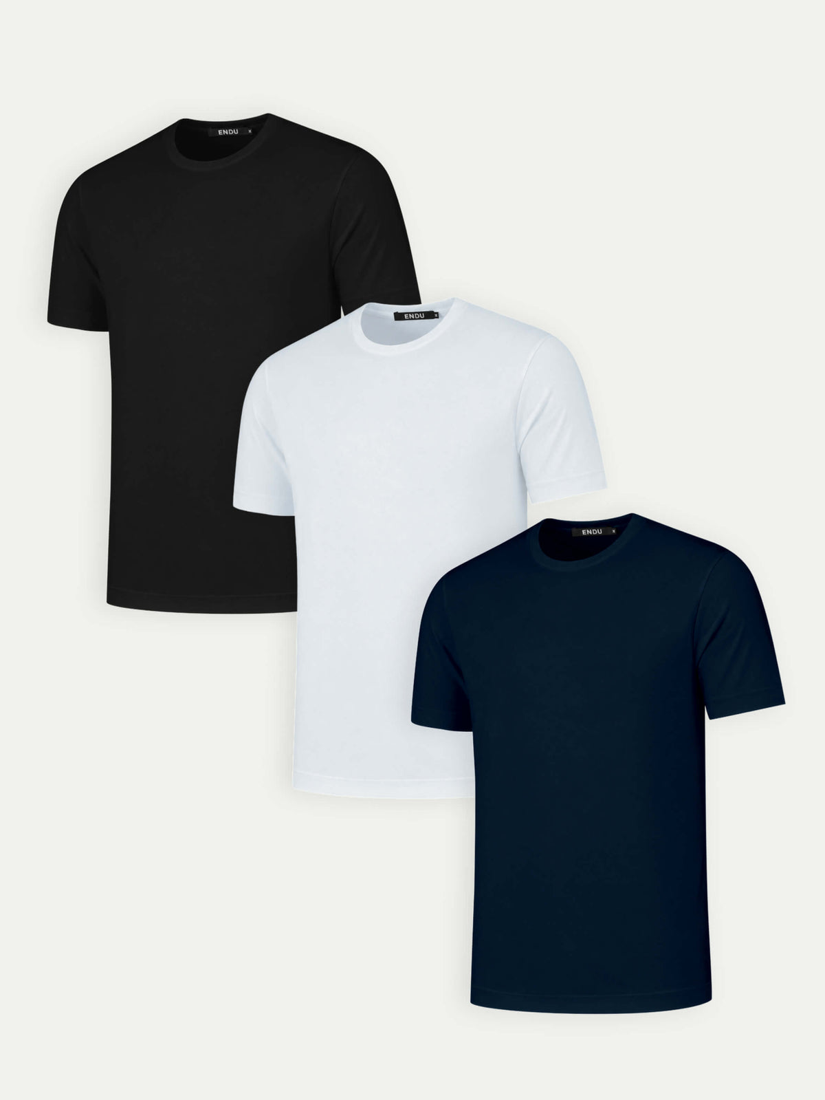 Essential Lux T-Shirt - Mixed 3 Pack - Core Basics