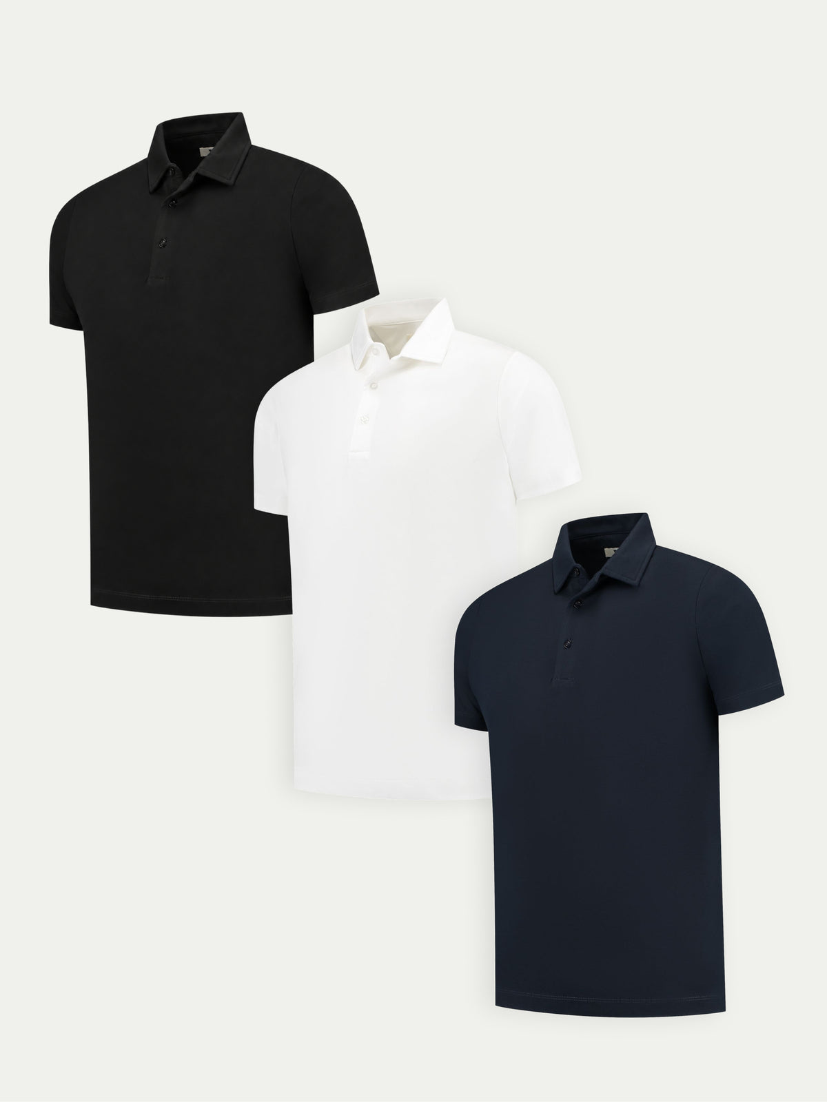Lux Polo - Mixed 3 Pack - Core Basics