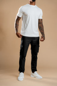 Cargo Tech Pants- Black