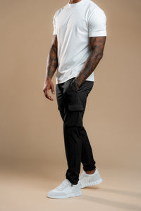 Cargo Tech Pants- Black