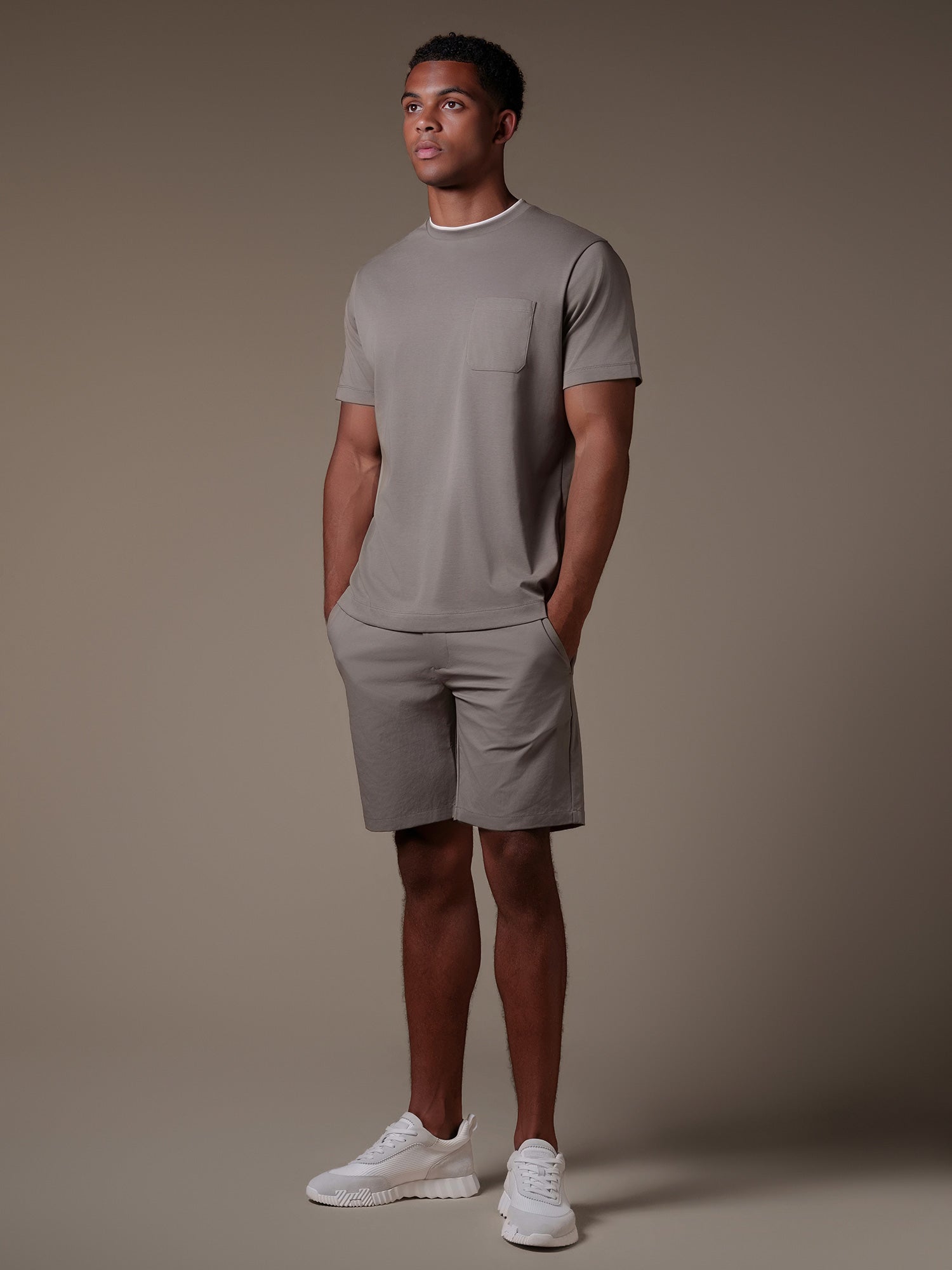 Lino T-Shirt - Taupe
