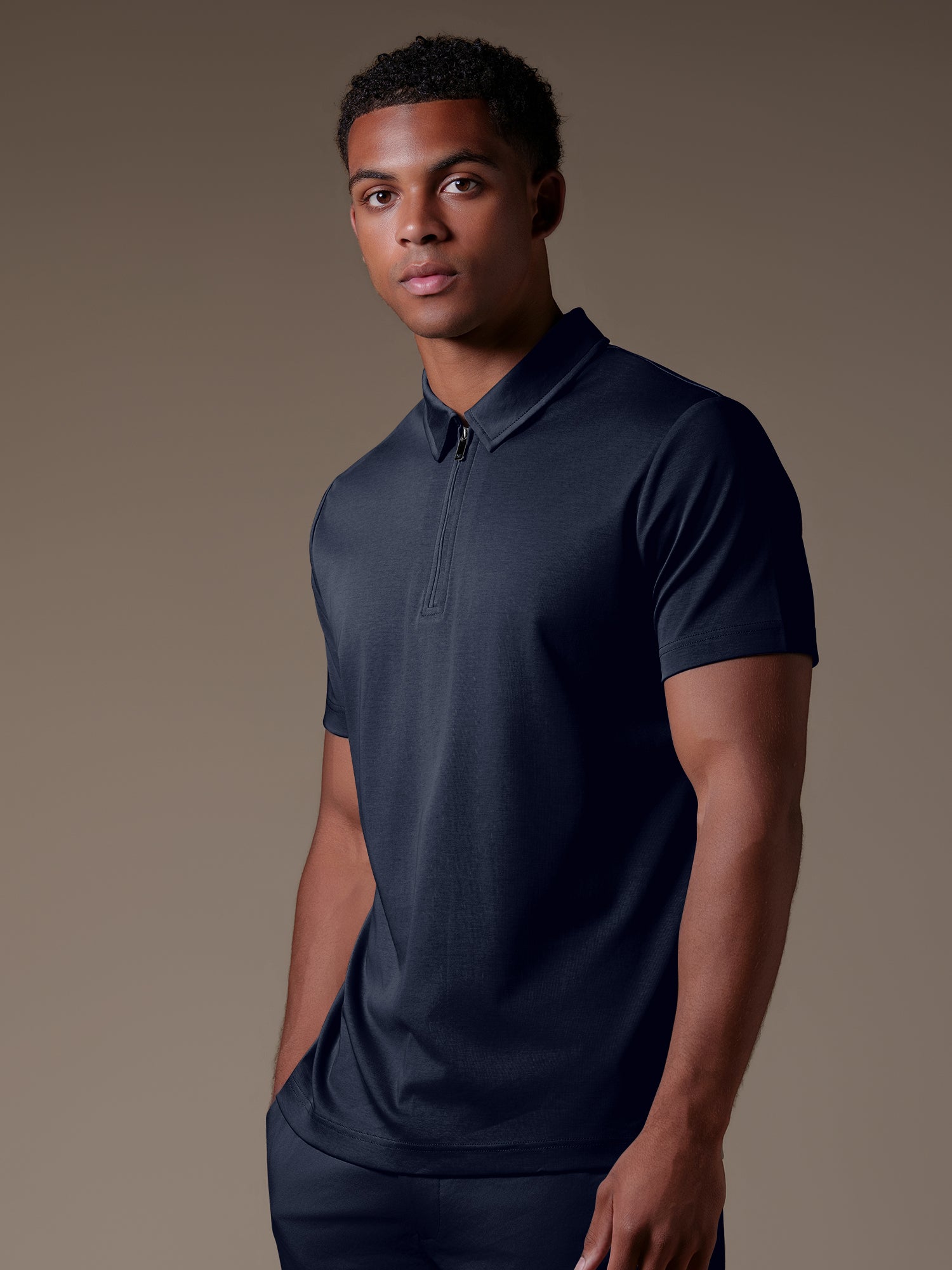 Lux Zipper Set - Navy