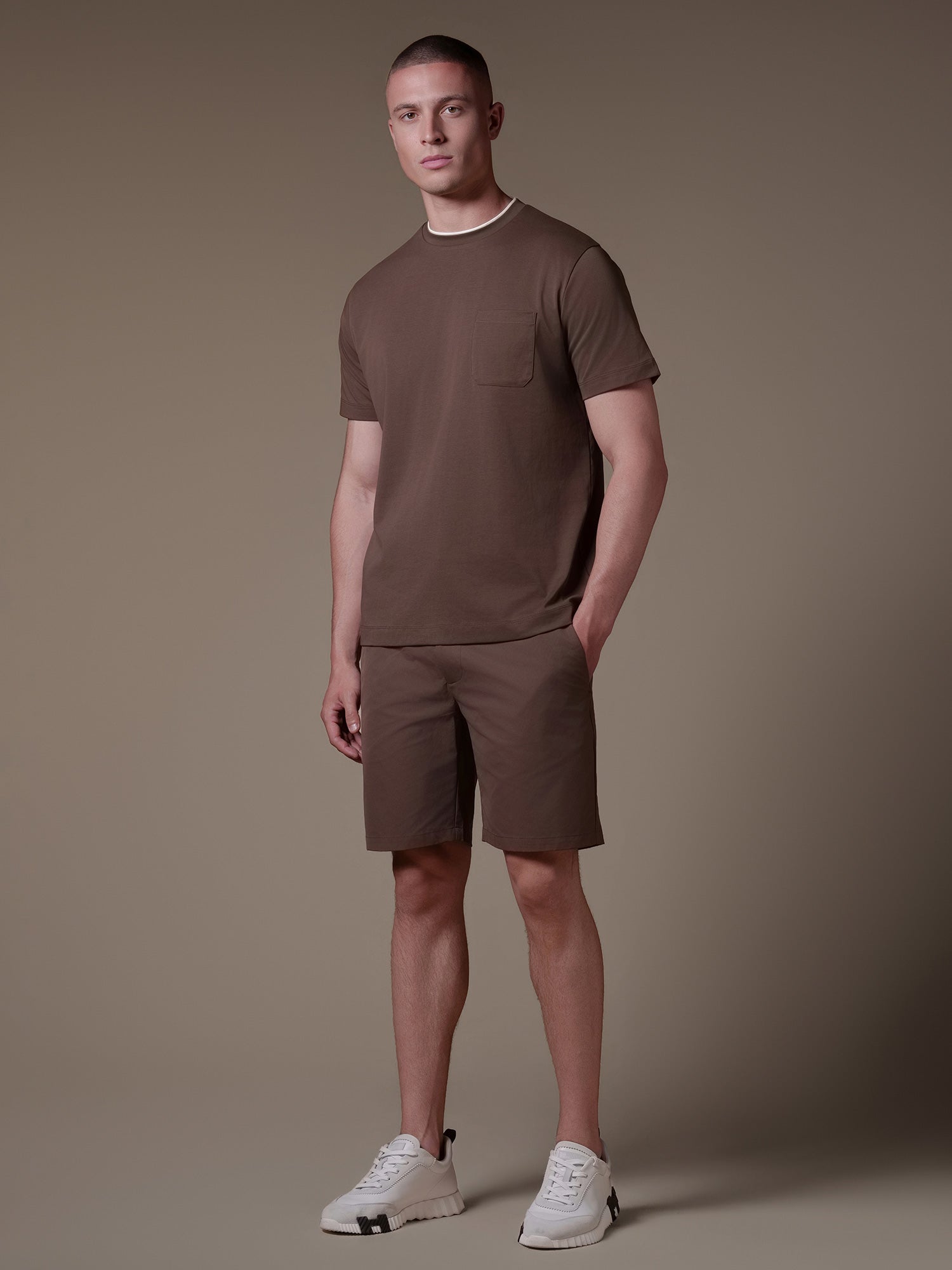 Lino T-Shirt - Brown