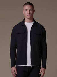 Cargo Tech Jacket - Black