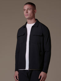 Cargo Tech Jacket - Black
