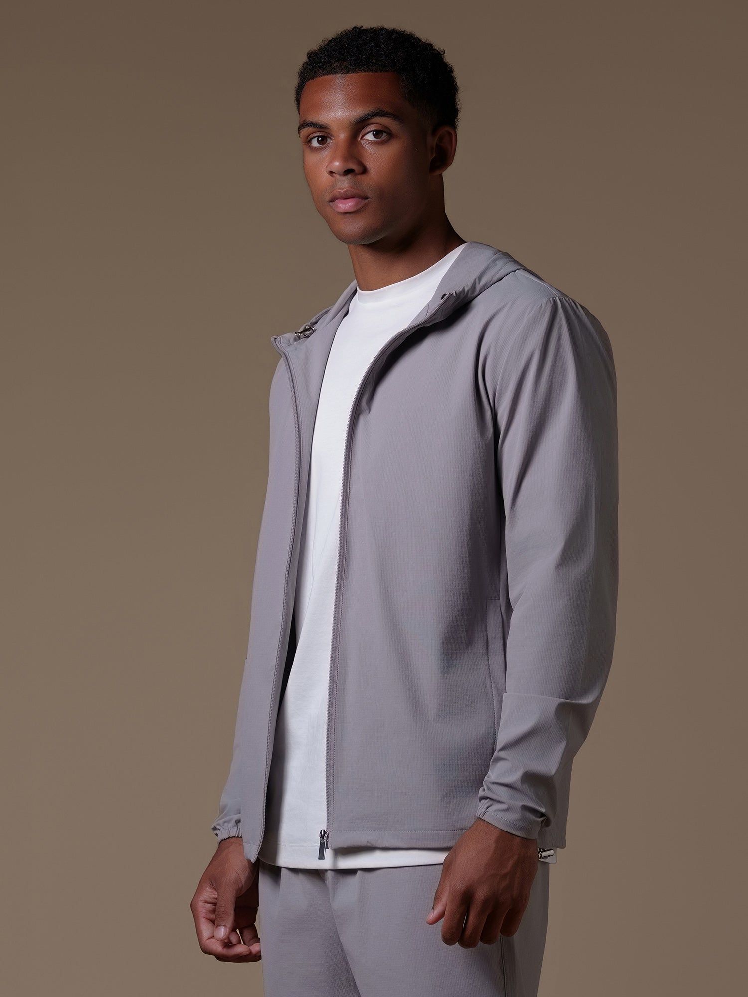 Tech Windbreaker - Grey