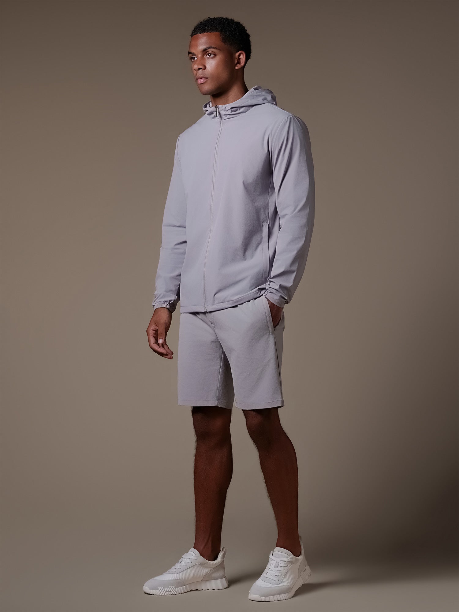 Tech Windbreaker Set - Grey