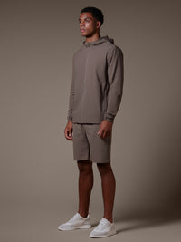 Tech Windbreaker Set - Taupe