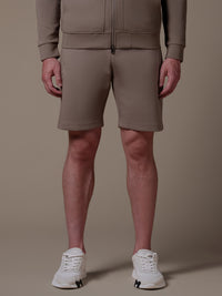 Interlock Flow Short - Taupe