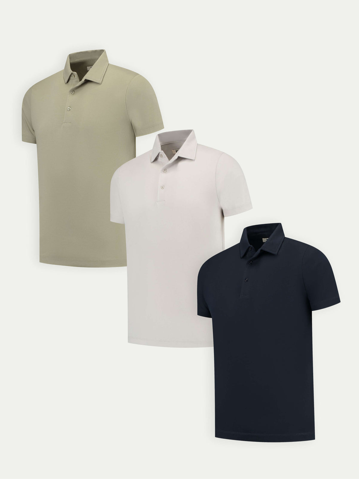 Lux Polo - Mixed 3 Pack - Earth Tones